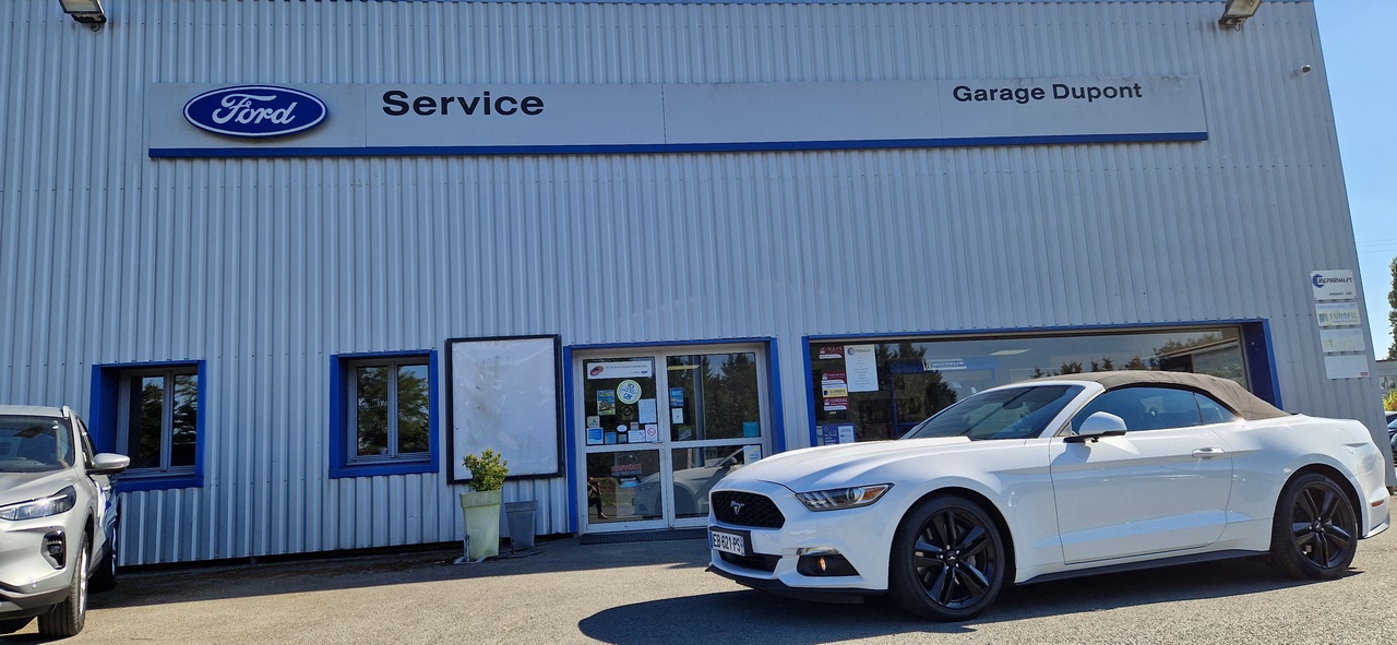 FORD MUSTANG - 2.3 ECOBOOST 317 CABRIOLET FRANÇAISE SANS MALUS (2016)